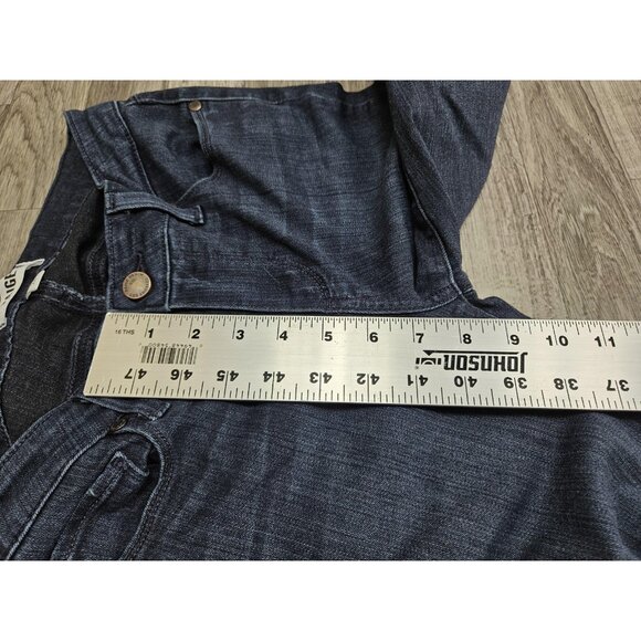 Paige Jeans Womens 28 Blue Verdugo Ankle Skinny Stretch Denim Dark Wash Classic - Picture 12 of 13